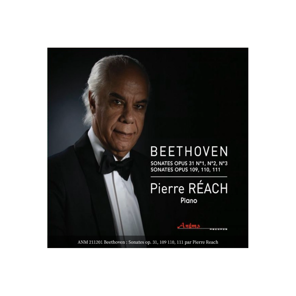 BEETHOVEN - Réach - Sonate pour piano n°16 op.31 n°1..